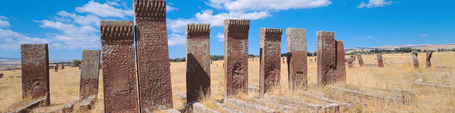 Ahlat Seljuk Empire Square Cemetery and Thombstones