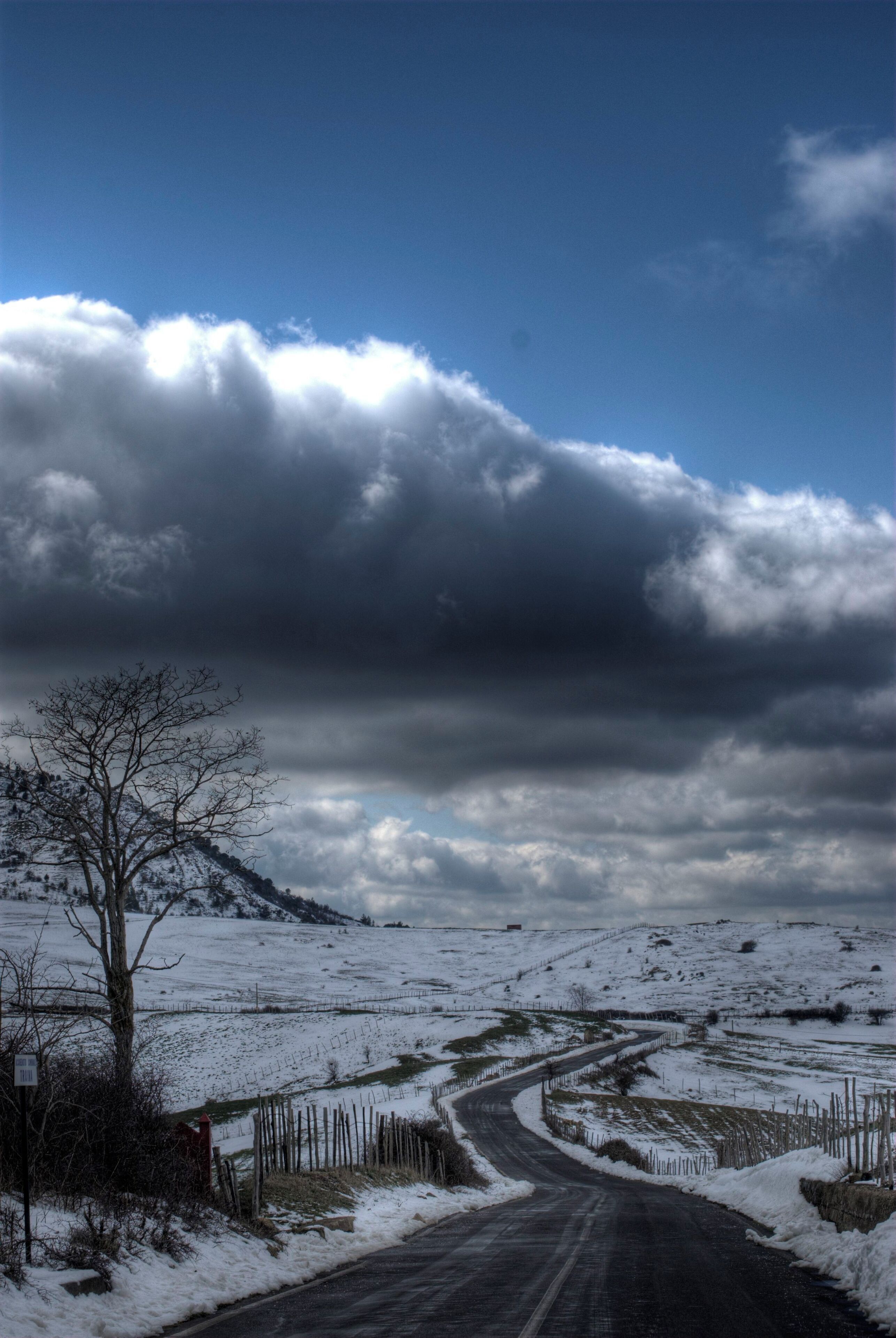 Troina - Strada per il lago d'Ancipa