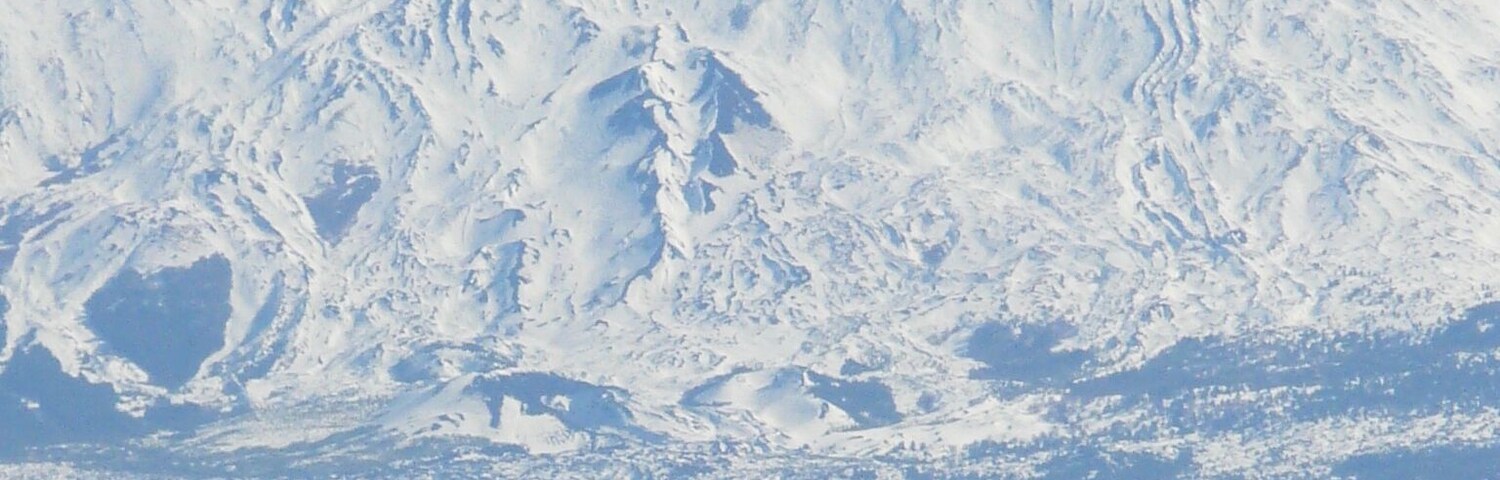 Troina - Vista dell'etna dal lago Ancipa