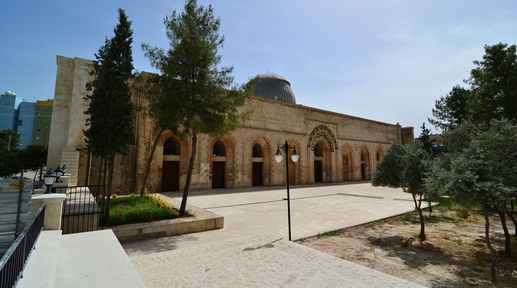 Located in Kiziltepe, Turkey, the Great Mosque was built in 1205.