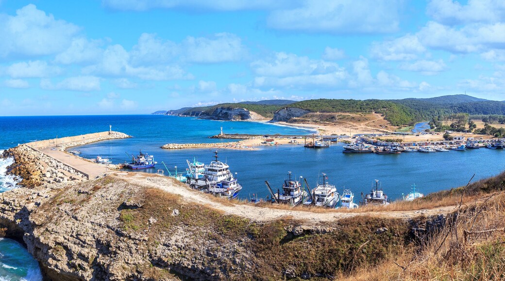 Kiyikoy Coastal Port panoramic view