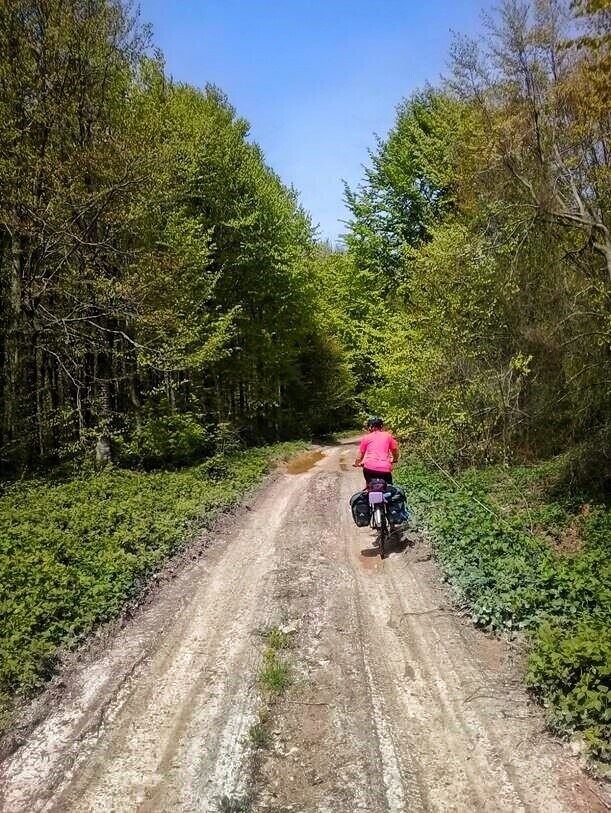From the sea level, up on the hills of Kiyikoy. Following the forest tracks can reveal you a very nice scenery. Forestmen are expected to serve you some tea that they cooked on the wood fire :) Though it might be tricky when it comes to climb the hills with a heavy weight on your bike. Stay strong. #LifeAtExpedia