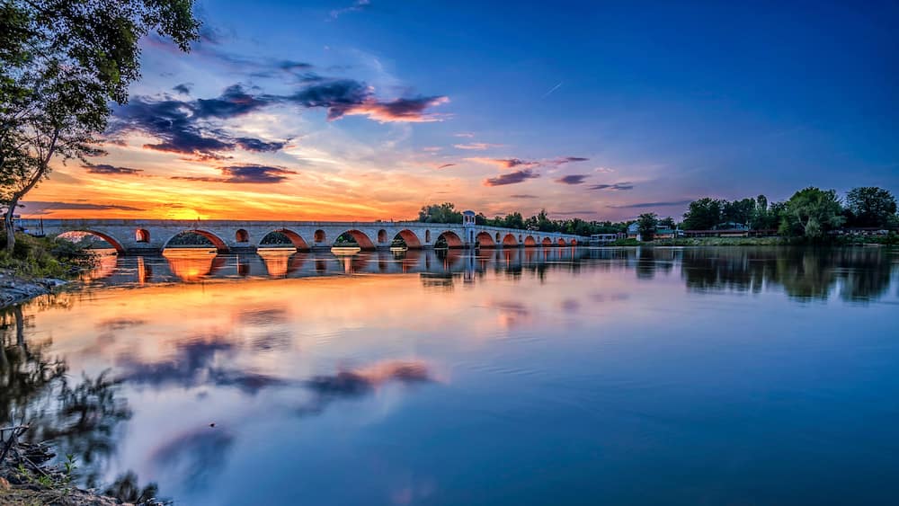 Photos from various touristic spots of Edirne