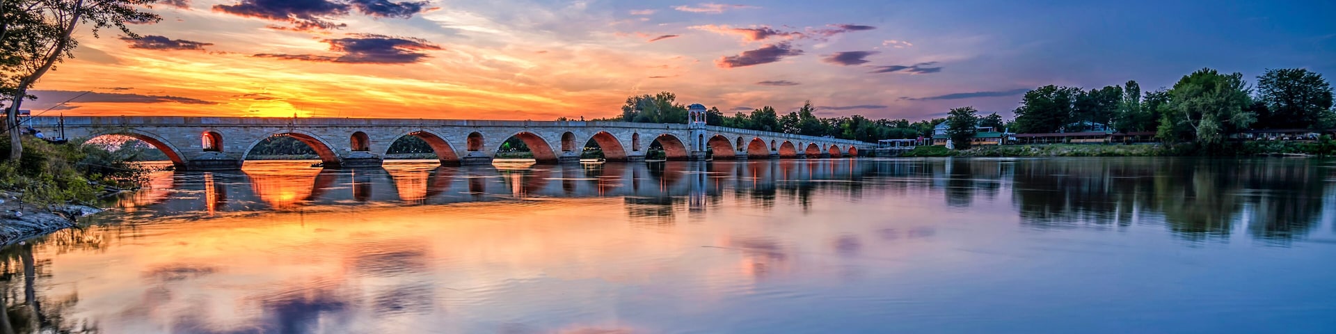 Photos from various touristic spots of Edirne