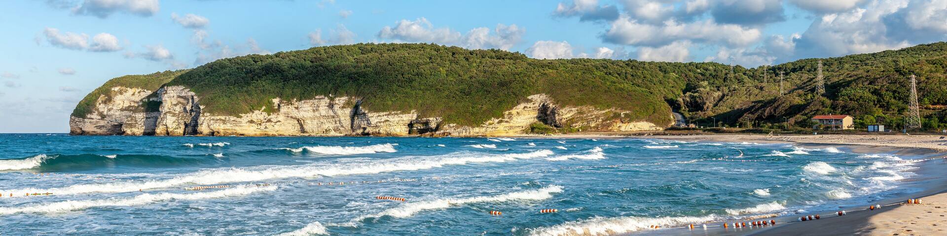 Panoramic view of Cilingoz Beach