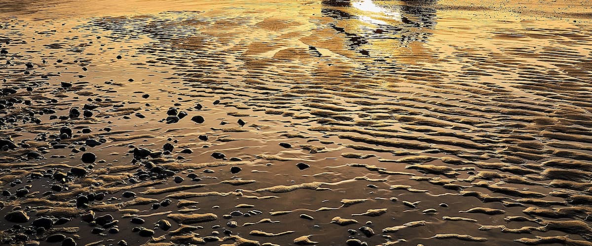 A nice place to be at sunset to watch the sun disappear on the horizon.