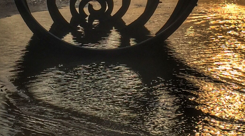 Mary's shell on Cleveleys beach