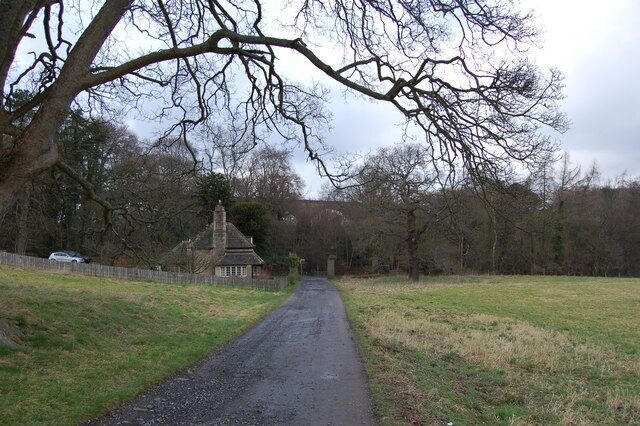 Viaduct carrying Derwent walk, Hamsterley Hall