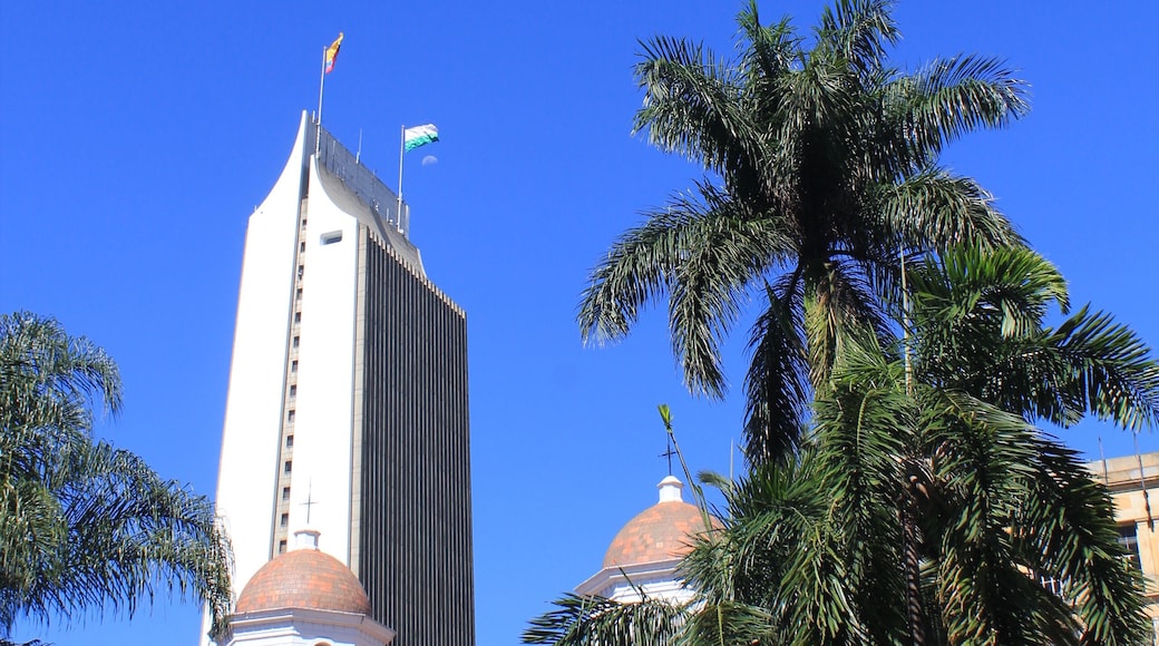 Arquitectura sector centro de la ciudad. Medellín, Antioquia, Colombia.