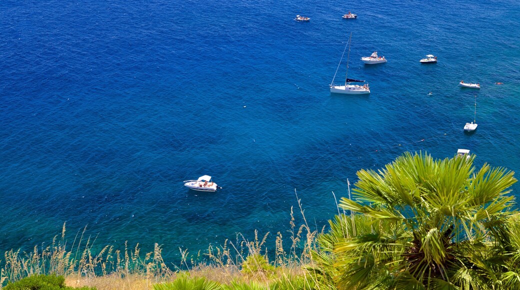 Cala Mazzo di Sciacca which includes boating, sailing and general coastal views
