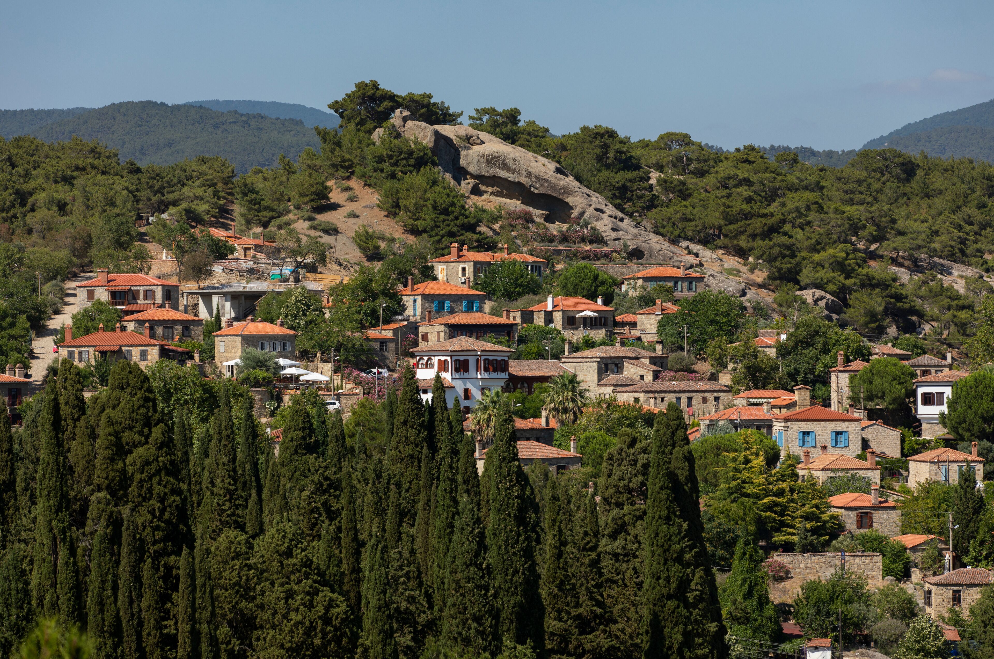Adatepe Village Street, Ayvacik Canakkale, Turkey