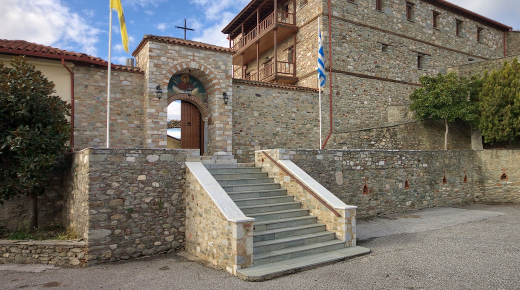 Monastery of "Panagia Olympiotissa" located at the southwest side of Olympus mountain above the city of Elassona