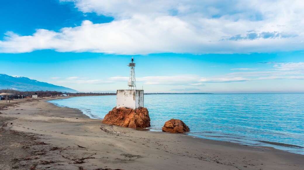 Stomio, the coastal settlement of the Agia municipality in the Larissa regional unit.