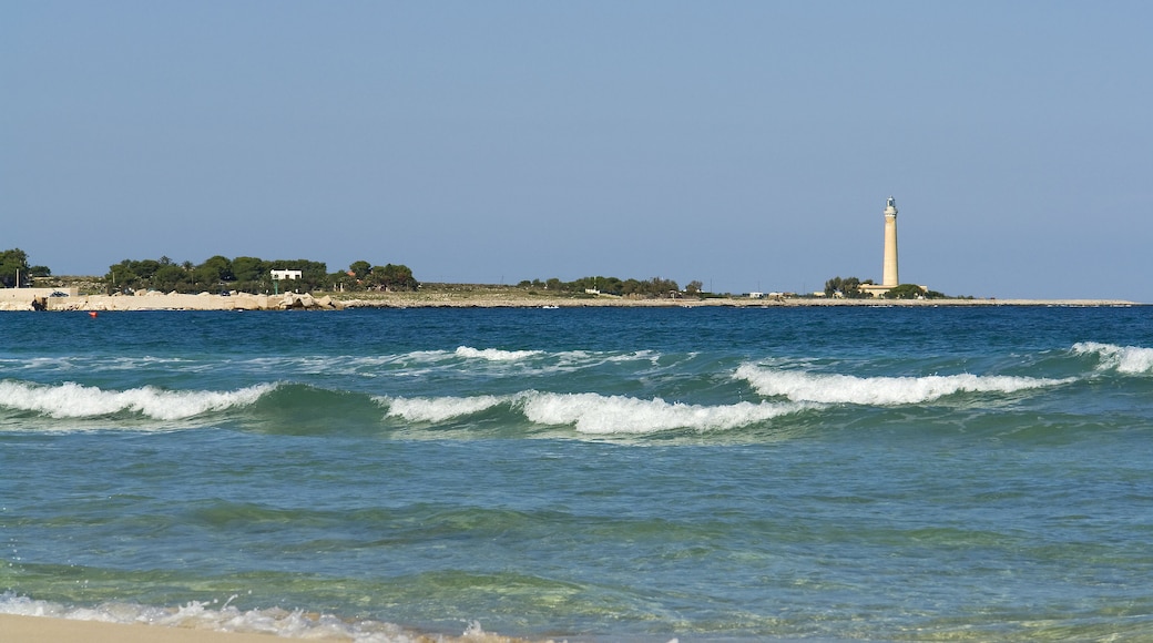 The beach "San Vito lo Capo" in West Sicily in Europe
