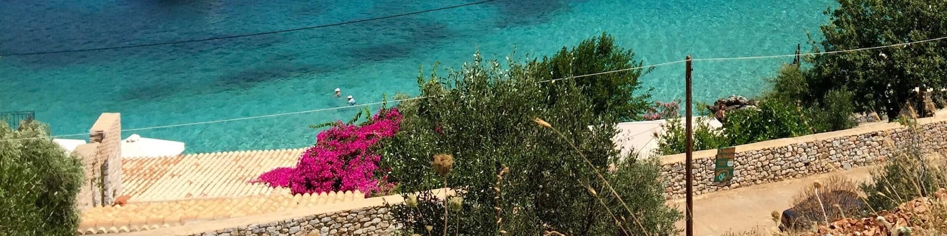 Beautiful bay of Limeni