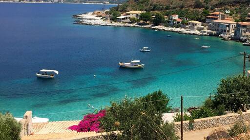 Beautiful bay of Limeni