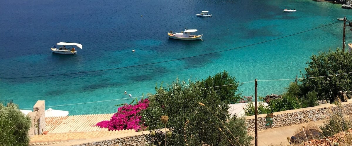 Beautiful bay of Limeni