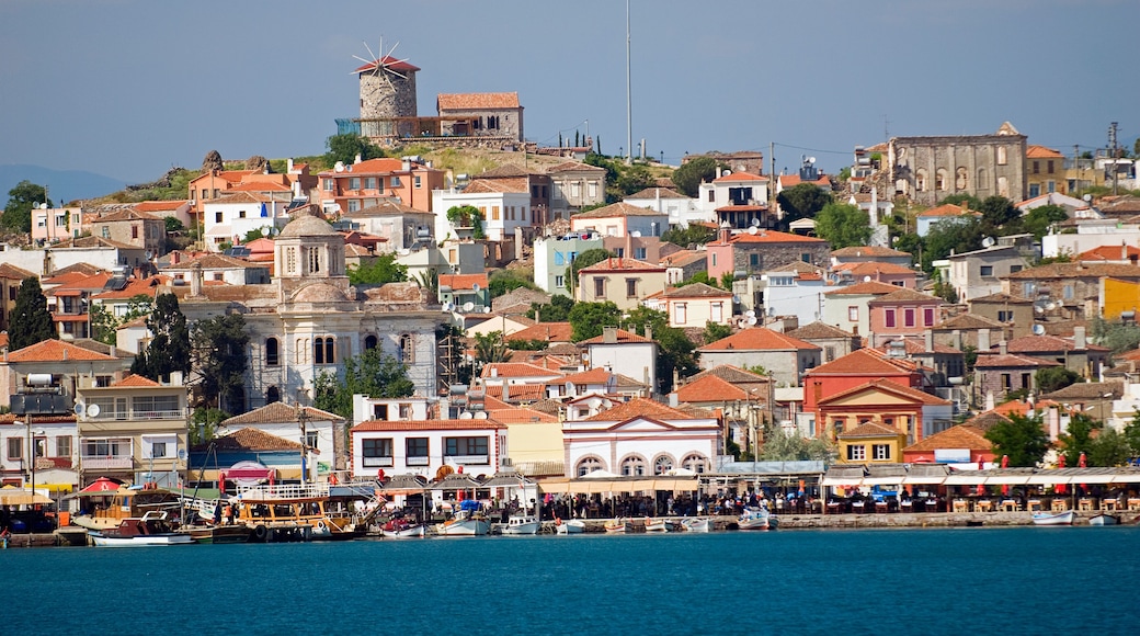 Scenic view of Cunda ( Alibey ) Island , Ayvalik Turkey.