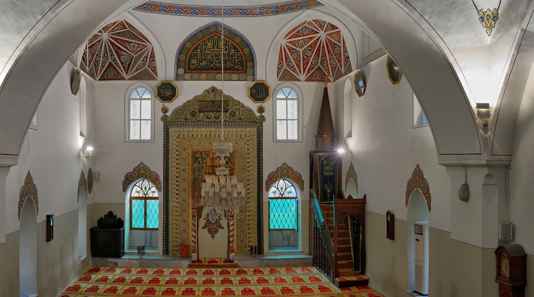 Orhan Gazi Mosque interior, Bursa, It was built in 1399 year