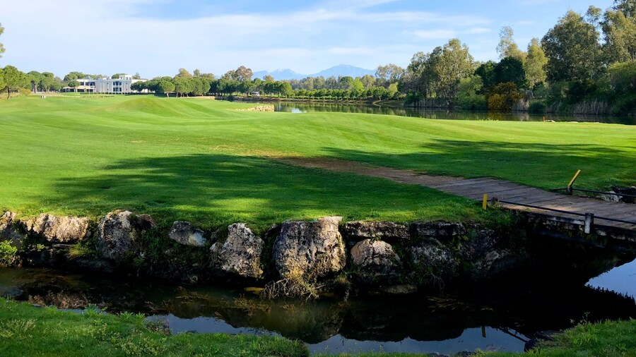 Antalya Golf Club. To play one great golf course is always a challange. To play two is a rare privilege indeed. Pasha and Sultan courses are a real pleasure.