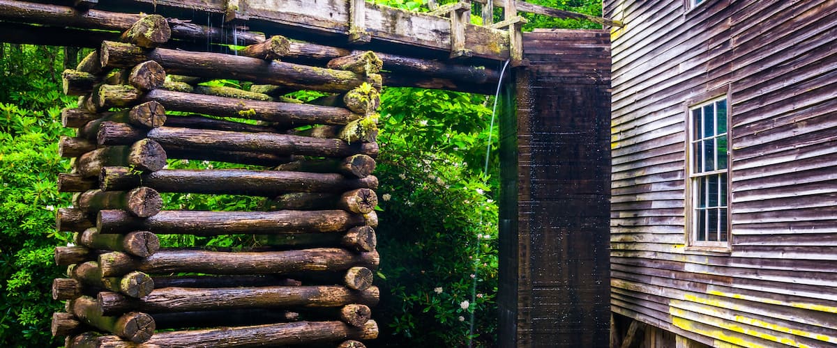 Mingus Mill, at Great Smoky Mountains National Park, North Carol