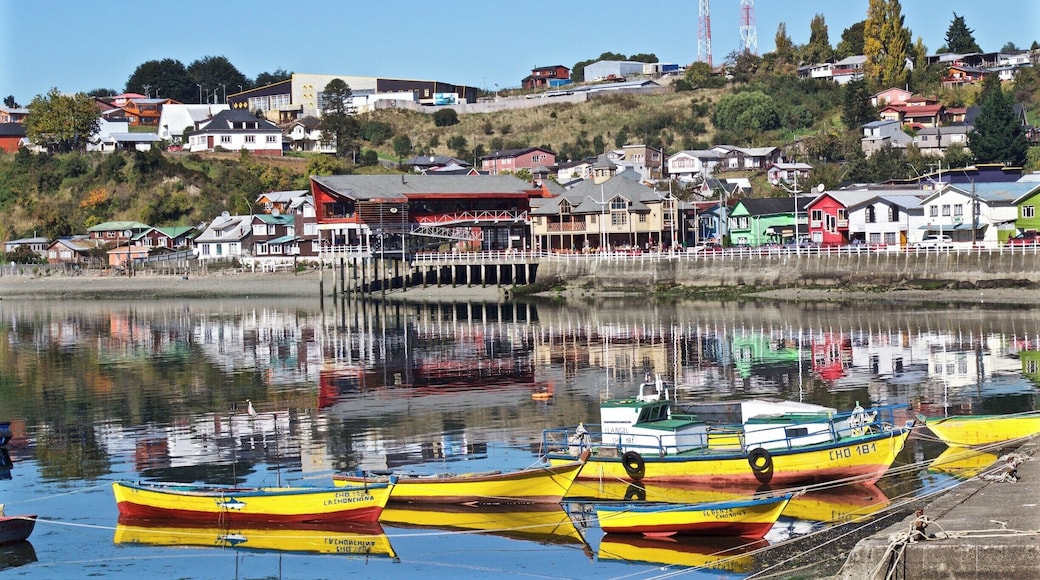 Chiloe is a beautiful island in the south of Chile. It's great for hiking and relaxing and the looking at all the palafito houses on the water.