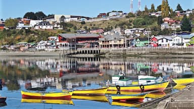 Chiloe is a beautiful island in the south of Chile. It's great for hiking and relaxing and the looking at all the palafito houses on the water.