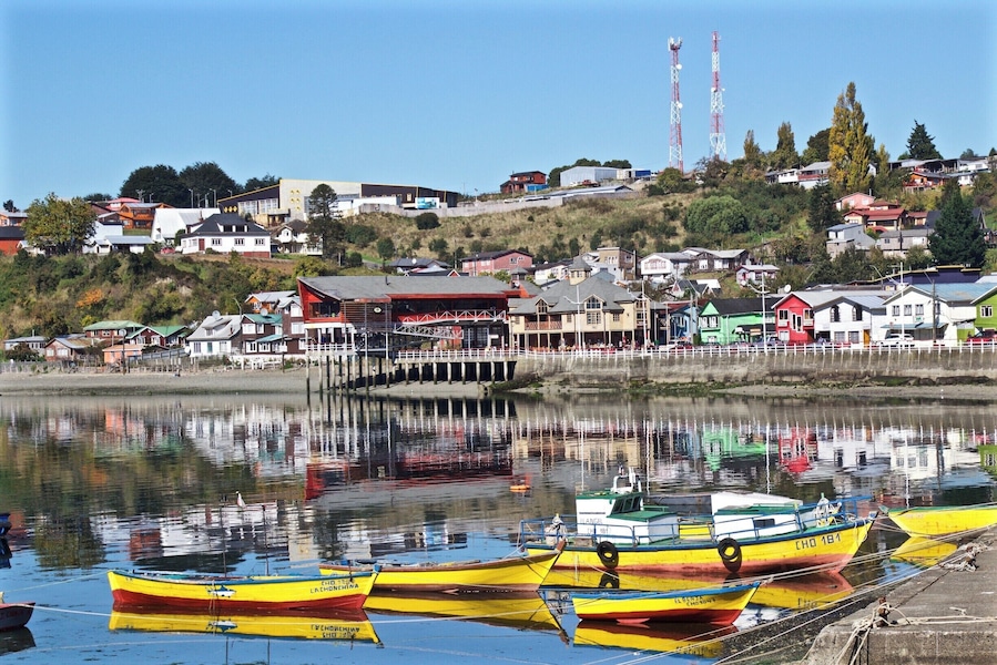 Chiloe is a beautiful island in the south of Chile. It's great for hiking and relaxing and the looking at all the palafito houses on the water.