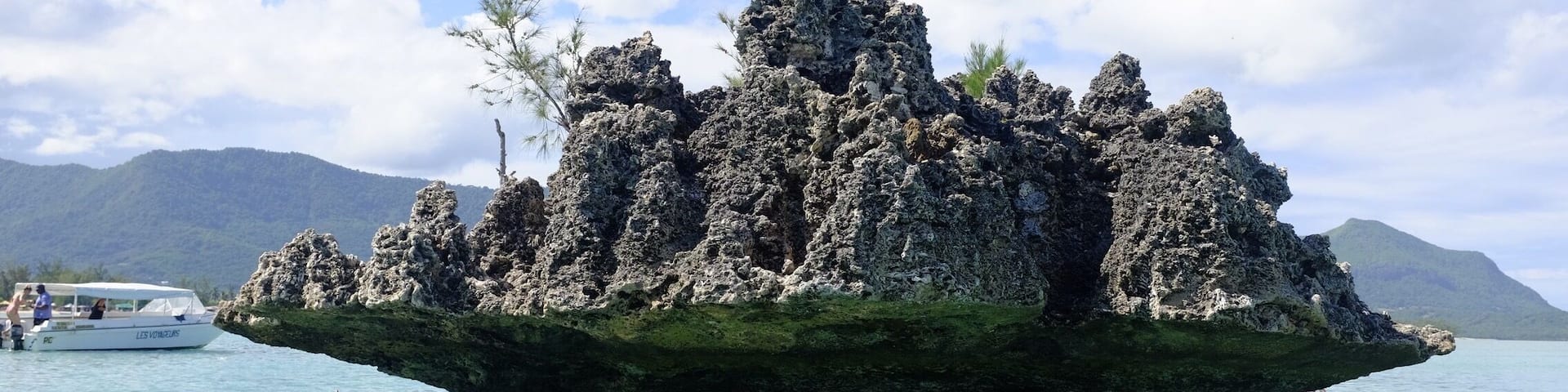 In front of Le Morne.