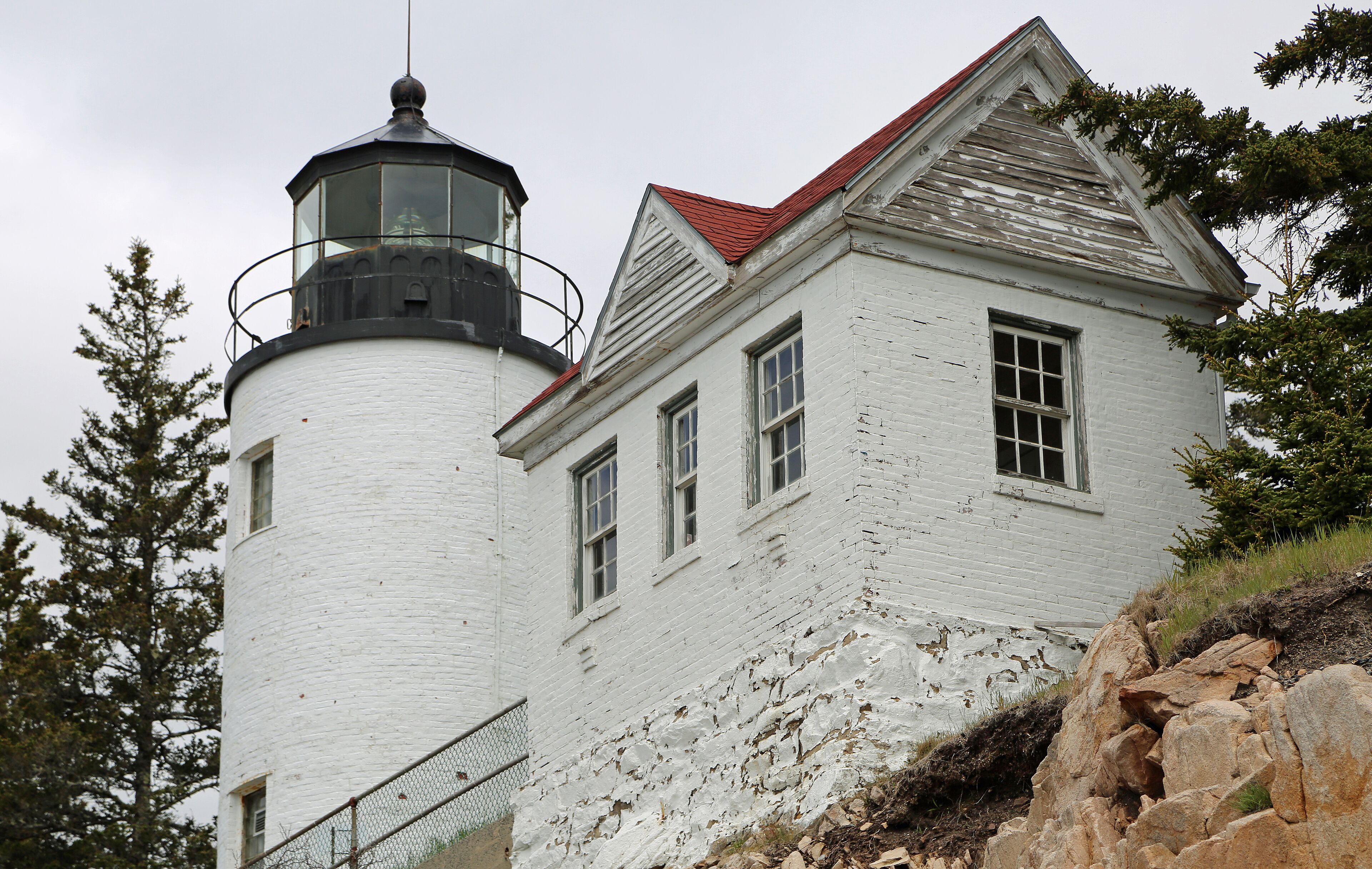 Bass Harbor Head Light Station and the keeper's house, Acadia National Park, Maine