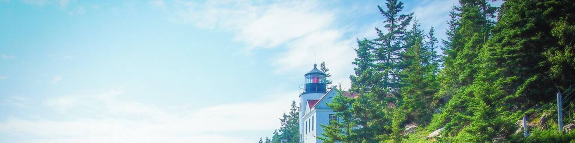 Bass Harbor Head Lighthouse is located on one of the many beautiful shorelines that line Acadia National Park in Maine, USA. It's easily accessed by car - this picture was taken from a rocky beach that's reached via a steep but short wooden stairway.
#NationalPark