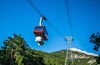 Cable car on ropeway leading to Tahtali mountain, Turkey, kemer