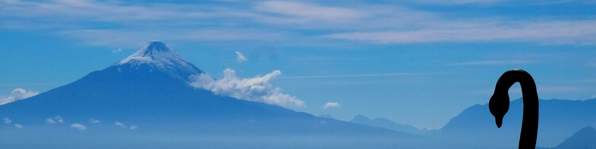 Evening view of the Osorno Volcano and the Llanquihue lake