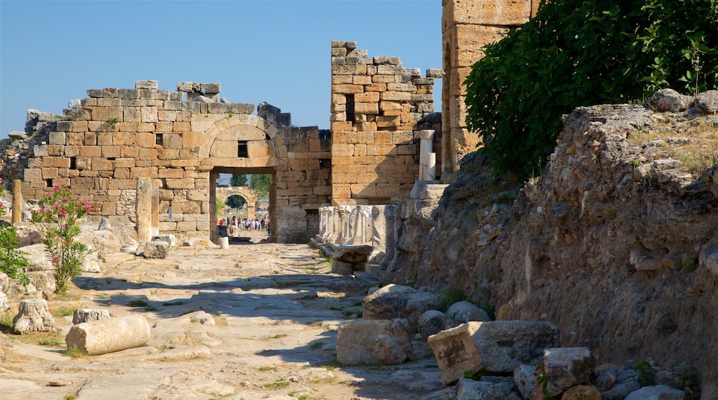 Hierapolis som viser en ruin