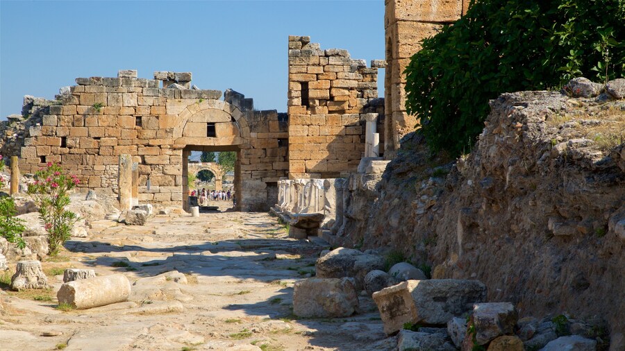 Hierapolis som viser en ruin