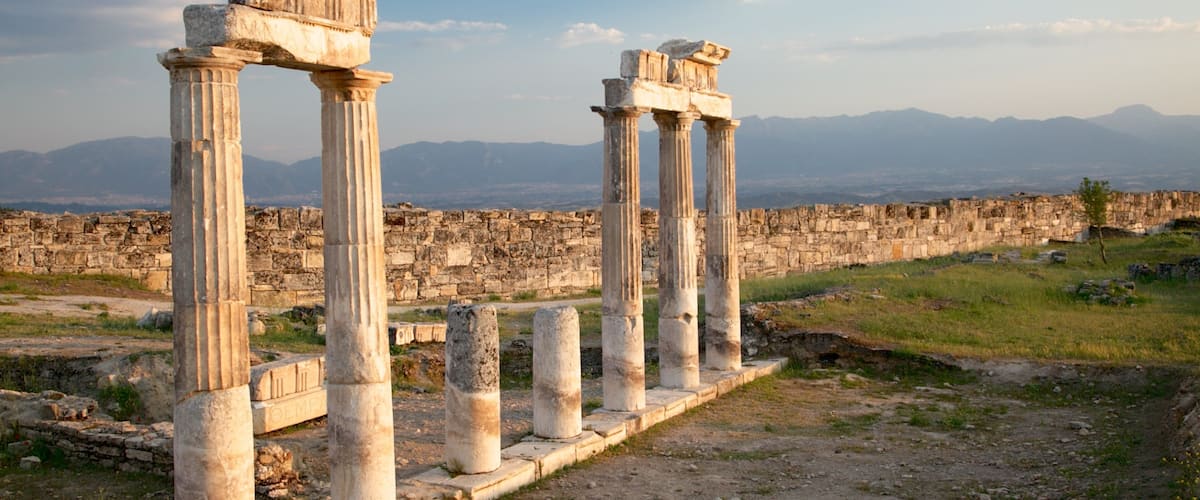 Hierapolis featuring building ruins
