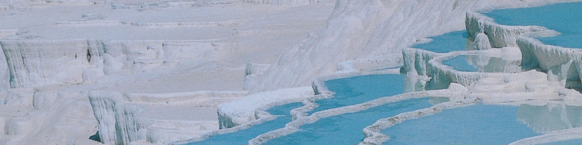 Absolutely, amazing hot springs deposits...