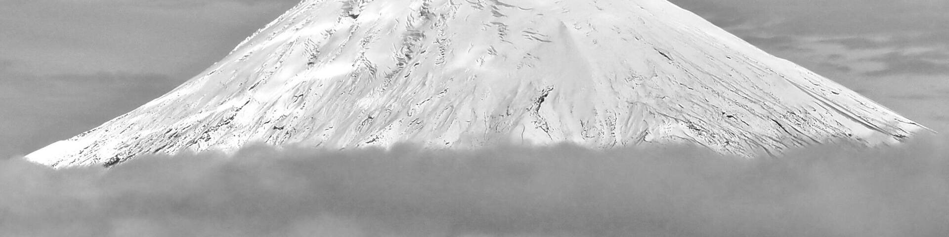 The impressive Osorno volcano near Puerto Varas, Chile. Photographed during a cloud inversion. #GreatOutdoors