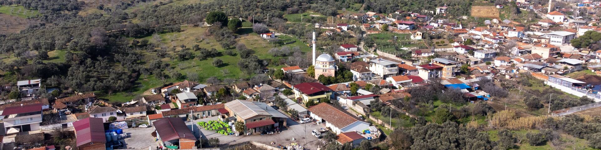 Aerial Aydın, Germencik, Hidirbeyli Village
