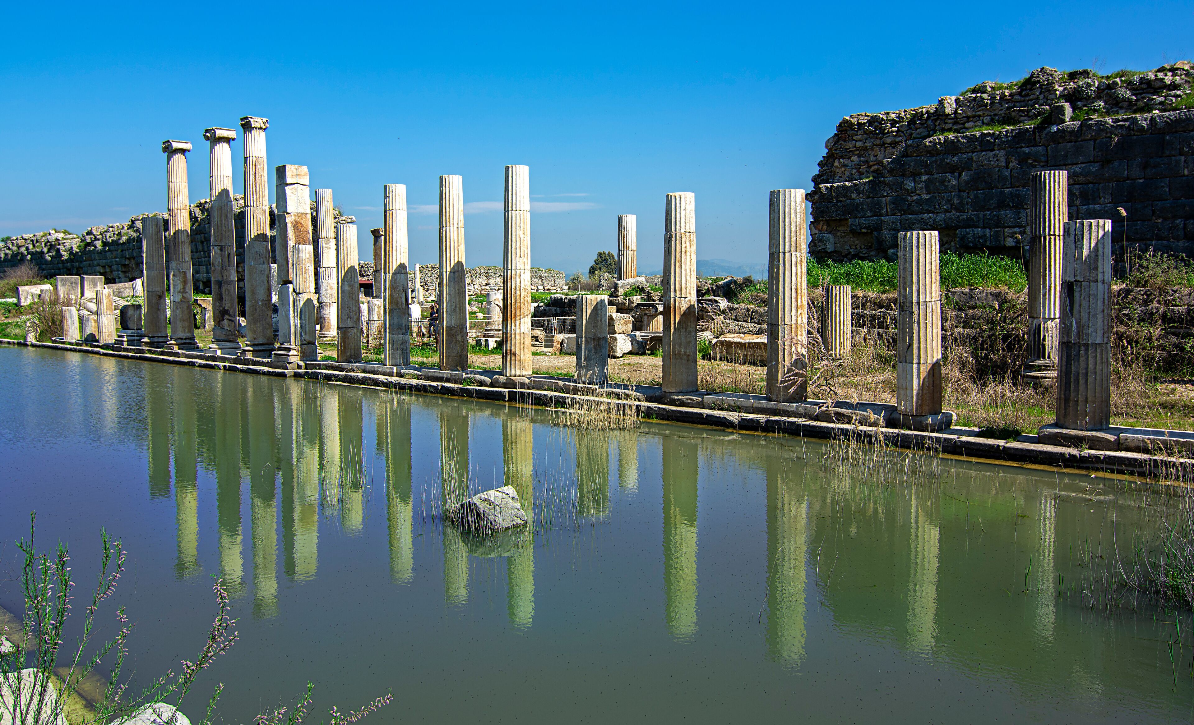 Magnesia ancient city Germencik,Aydin,Turkey