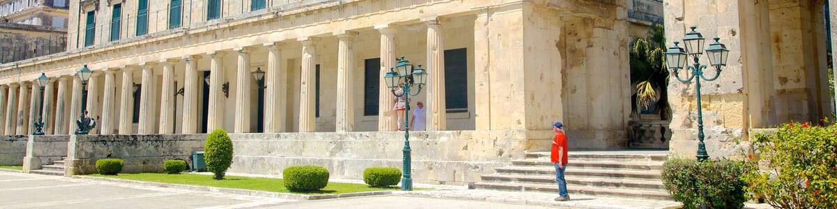 Corfu Island which includes heritage architecture