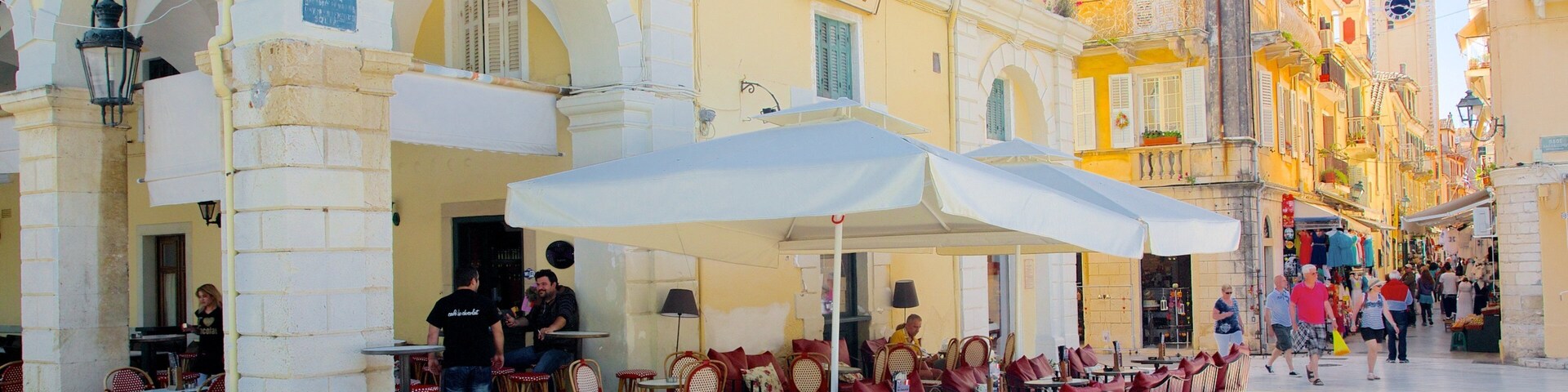 Old Town featuring street scenes