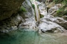 Nydri waterfall Dimosari on Lefkada island