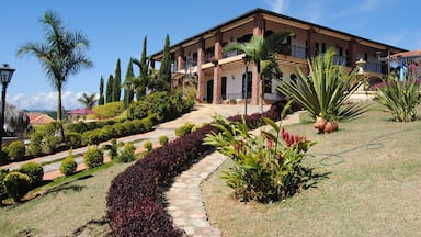 Hotel Kimbala in Curiti, Colombia. Gorgeous hotel with the best, best, best arepas ever.