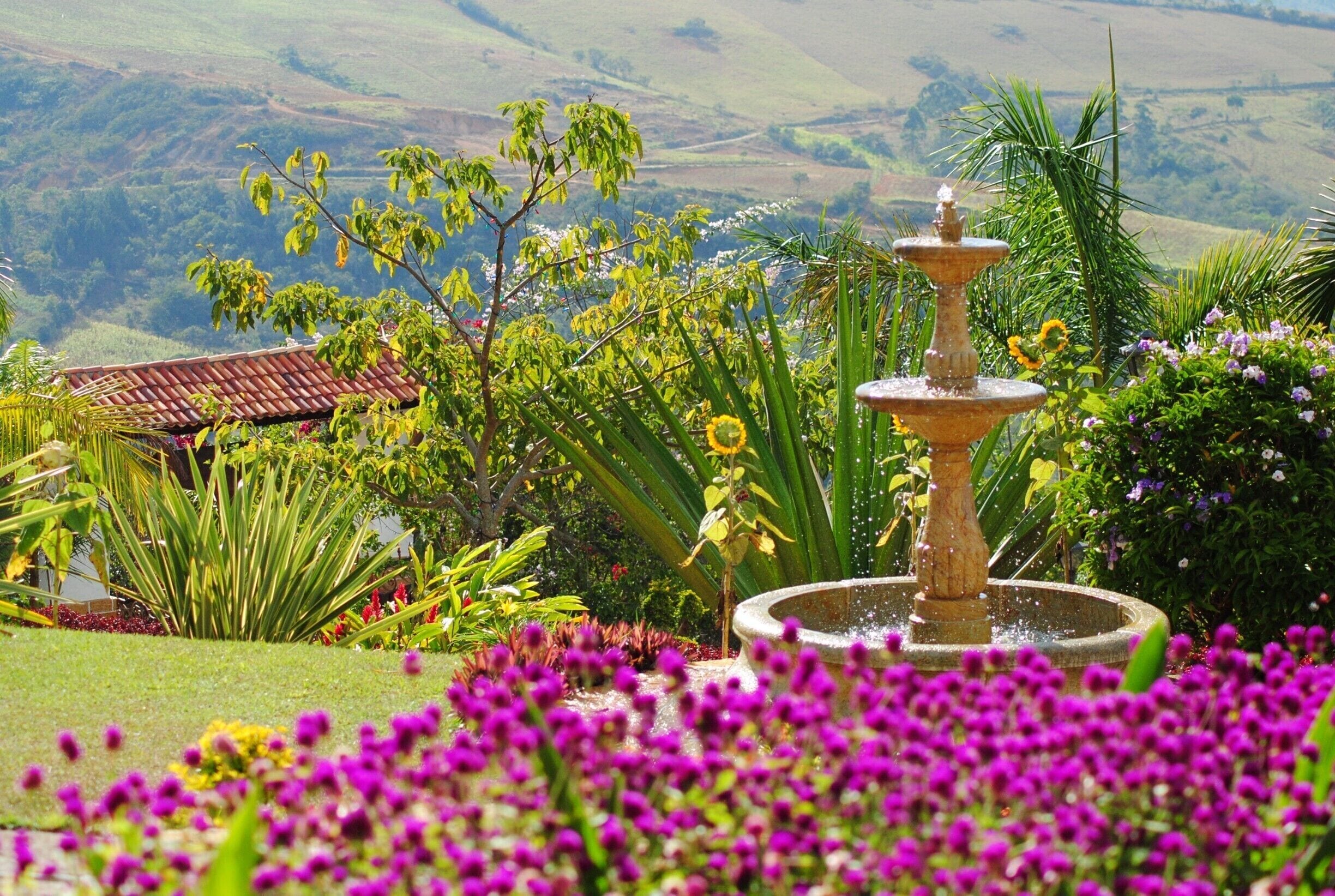 View from Hotel Kimbala in Curiti