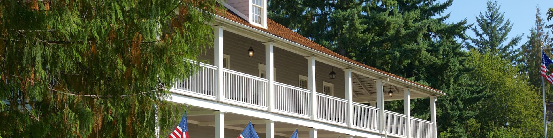 Officers Row featuring a house and heritage architecture