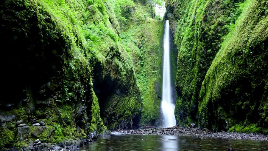 Wade through the water for this one; you won't regret it!