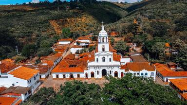 Mesa de los Santos, Santander, Colombia, traditional village of colombia