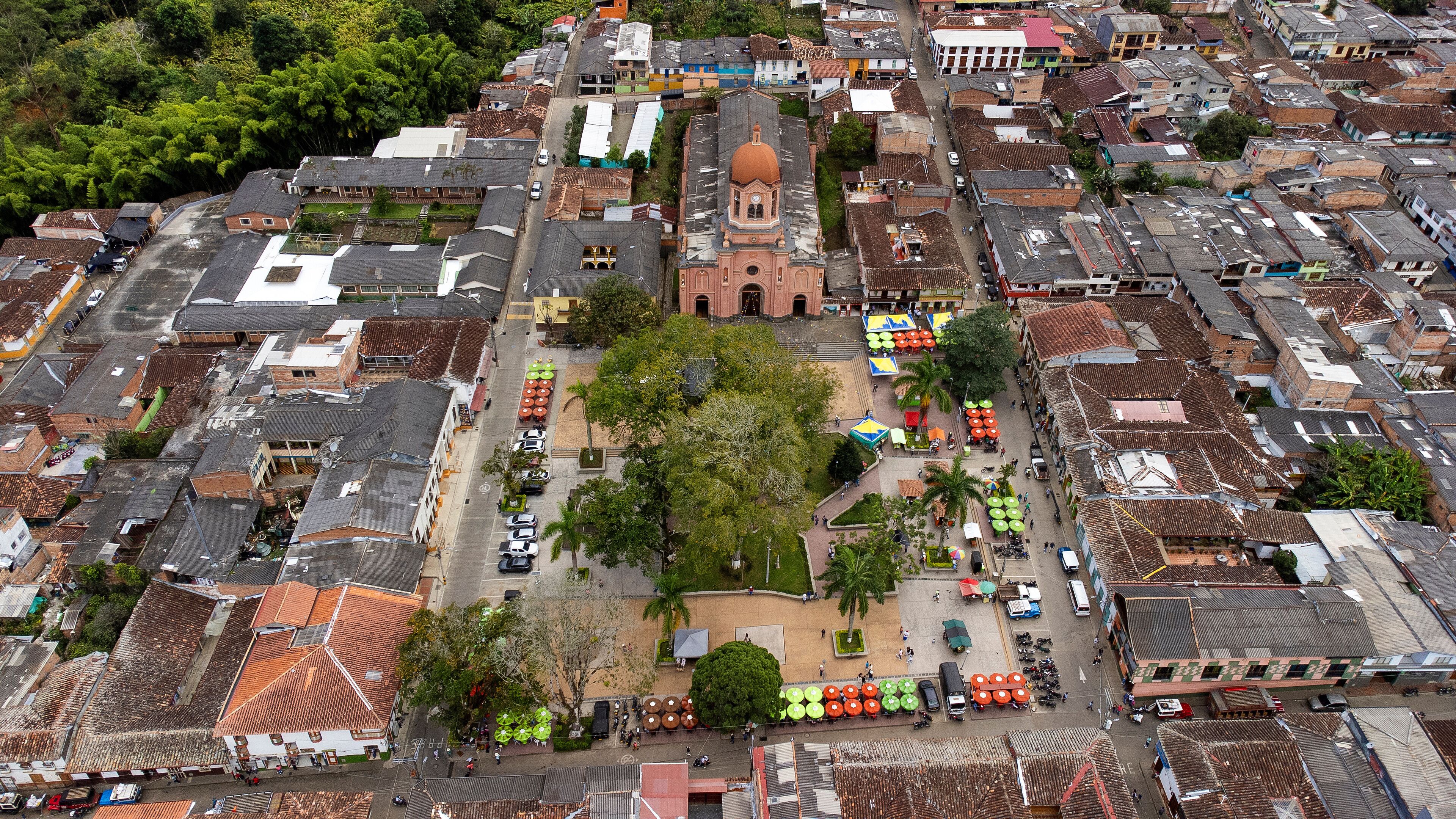 Pueblorrico, Antioquia - Colombia - July 21, 2024. Municipality of Colombia, located in the southwest region of the department of Antioquia.