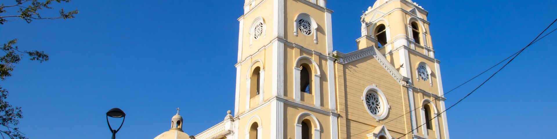 San Francisco de Asis Cathedral located in Santander Square in the city of Sincelejo